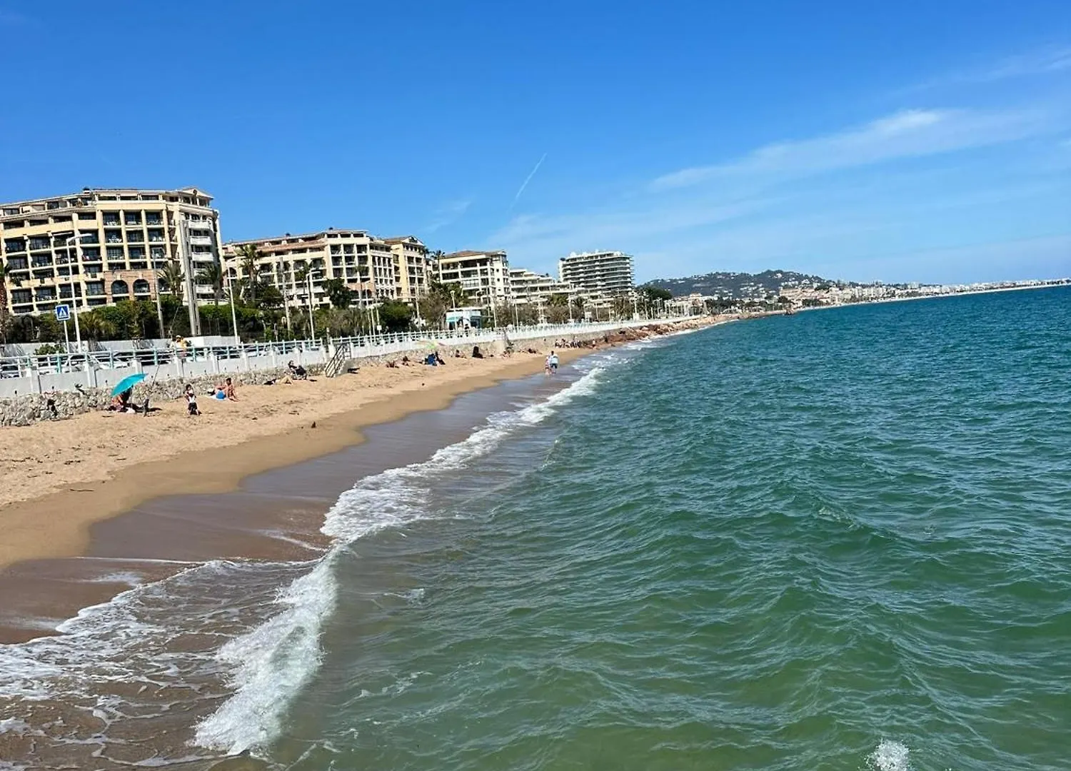 Shiny Sea View Flat Vue Merterrace In Cannes Apartman