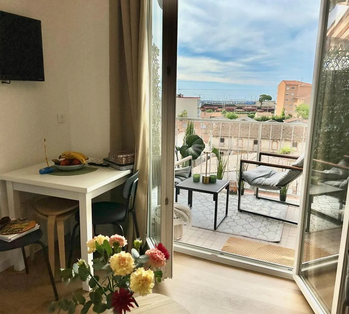 Apartman Shiny Sea View Flat Vue Merterrace In Cannes